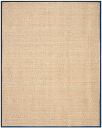 Safavieh Natural Fiber nf114e Natural / Blue Natural Fiber Area Rug