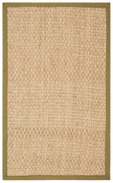 Safavieh Natural Fiber nf114g Natural / Olive Rugs.