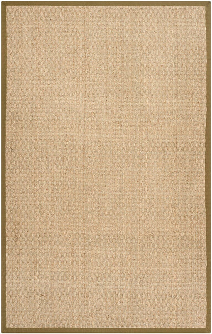 Safavieh Natural Fiber Nf114G Natural / Olive Natural Fiber Area Rug