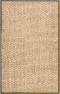 Safavieh Natural Fiber Nf114G Natural / Olive Natural Fiber Area Rug