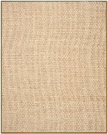 Safavieh Natural Fiber Nf114G Natural / Olive Natural Fiber Area Rug