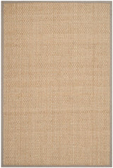 Safavieh Natural Fiber Nf114P Natural / Grey Rugs.