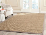 Safavieh Natural Fiber Nf114P Natural / Grey Rugs.