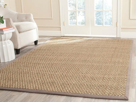 Safavieh Natural Fiber Nf114P Natural / Grey Rugs.