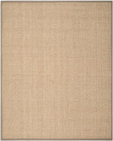 Safavieh Natural Fiber Nf114P Natural / Grey Rugs.