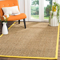 Safavieh Natural Fiber Nf114X Natural / Gold Natural Fiber Area Rug