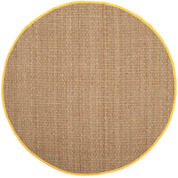 Safavieh Natural Fiber Nf114X Natural / Gold Natural Fiber Area Rug