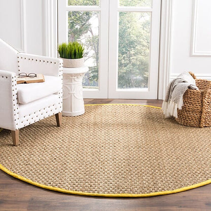 Safavieh Natural Fiber Nf114X Natural / Gold Natural Fiber Area Rug