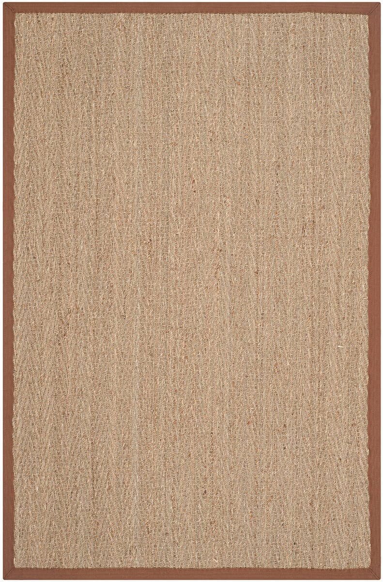 Safavieh Natural Fiber Nf115B Natural / Brown Natural Fiber Area Rug