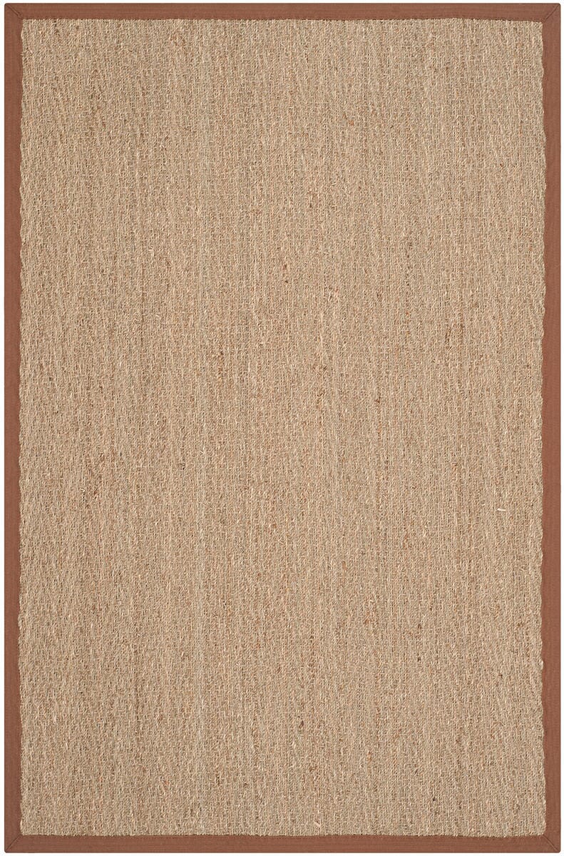 Safavieh Natural Fiber Nf115B Natural / Brown Natural Fiber Area Rug