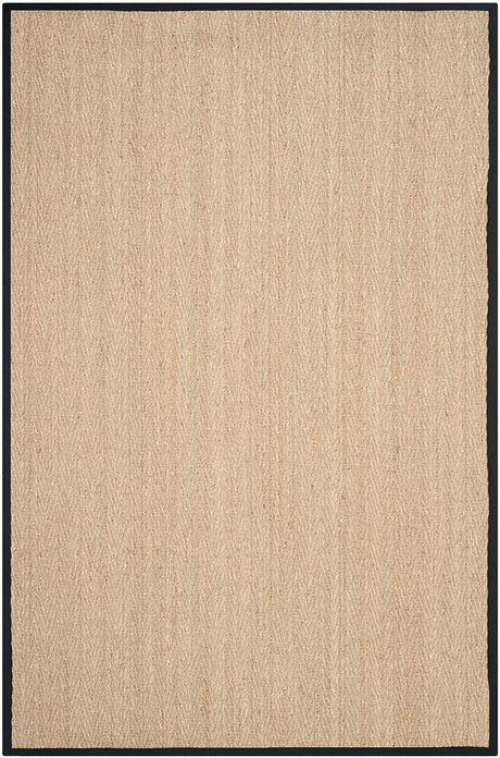 Safavieh Natural Fiber nf115c Natural / Black Rugs.