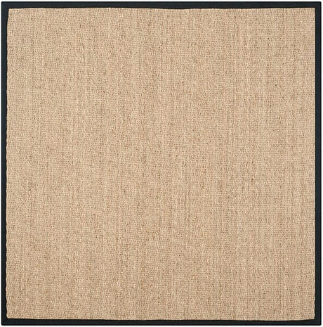 Safavieh Natural Fiber nf115c Natural / Black Rugs.