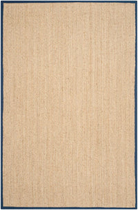 Safavieh Natural Fiber Nf115E Natural / Blue Natural Fiber Area Rug