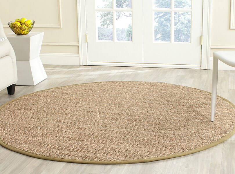 Safavieh Natural Fiber nf115g Natural / Olive Natural Fiber Area Rug