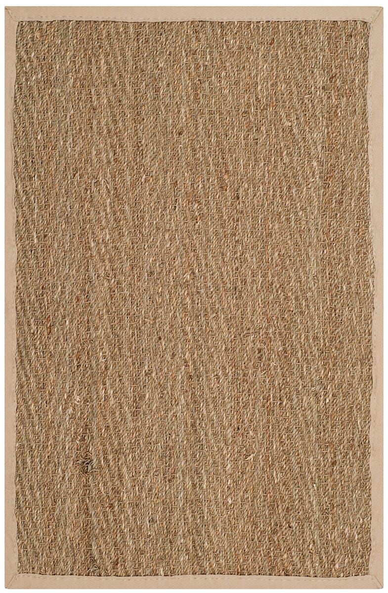 Safavieh Natural Fiber Nf115J Natural / Ivory Natural Fiber Area Rug