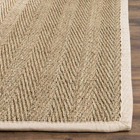 Safavieh Natural Fiber Nf115J Natural / Ivory Natural Fiber Area Rug