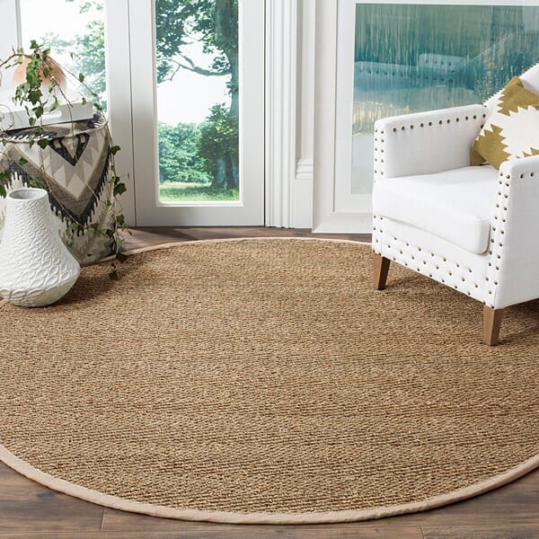 Safavieh Natural Fiber Nf115J Natural / Ivory Natural Fiber Area Rug