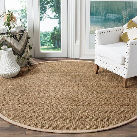 Safavieh Natural Fiber Nf115J Natural/Ivory Rug.