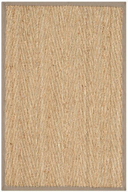 Safavieh Natural Fiber Nf115P Natural / Grey Natural Fiber Area Rug