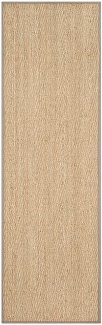 Safavieh Natural Fiber Nf115P Natural / Grey Natural Fiber Area Rug