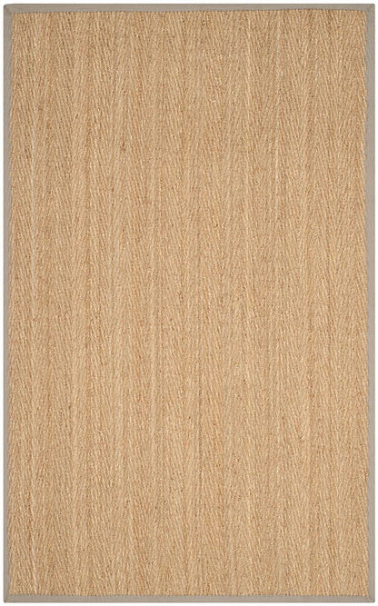 Safavieh Natural Fiber Nf115P Natural / Grey Natural Fiber Area Rug