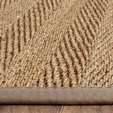 Safavieh Natural Fiber Nf115P Natural / Grey Rugs.