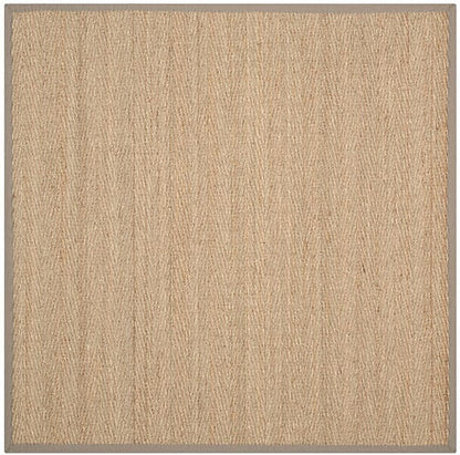 Safavieh Natural Fiber Nf115P Natural / Grey Natural Fiber Area Rug