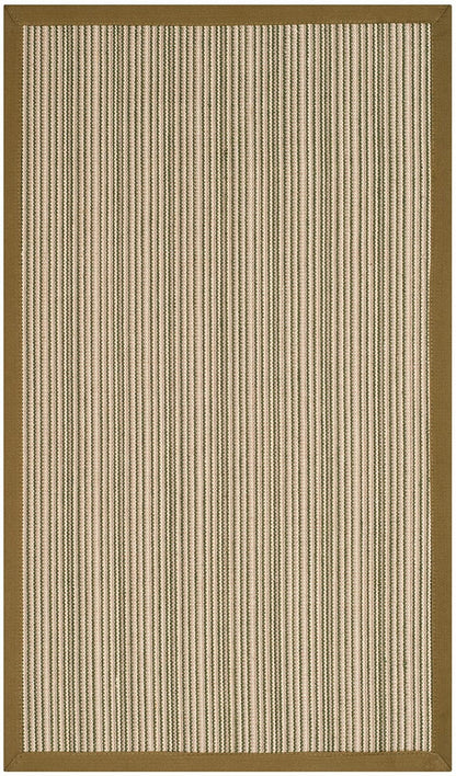 Safavieh Natural Fiber Nf132A Multi / Green Natural Fiber Area Rug