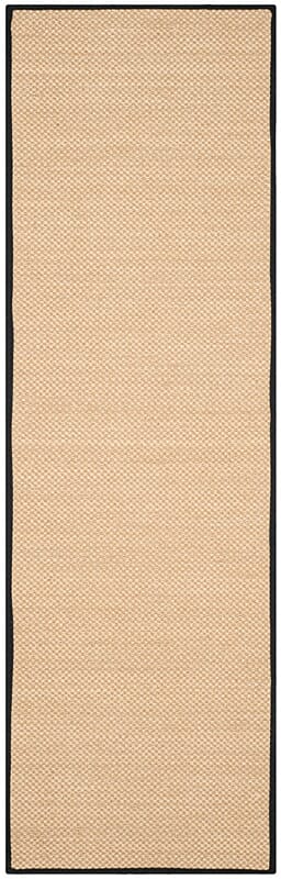 Safavieh Natural Fiber Nf141A Maize / Black Rugs.