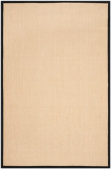 Safavieh Natural Fiber Nf141A Maize / Black Rugs.