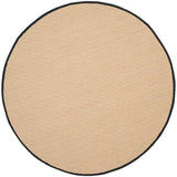 Safavieh Natural Fiber Nf141A Maize / Black Rugs.