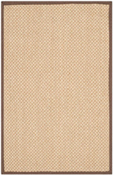 Safavieh Natural Fiber Nf141C Maize / Brown Rugs.