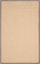 Safavieh Natural Fiber Nf141C Maize / Brown Rugs.