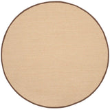 Safavieh Natural Fiber Nf141C Maize / Brown Rugs.