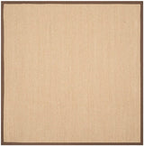 Safavieh Natural Fiber Nf141C Maize / Brown Rugs.