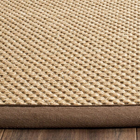 Safavieh Natural Fiber Nf141C Maize / Brown Rugs.