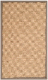 Safavieh Natural Fiber Nf141G Maize / Grey Rugs.