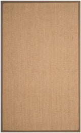 Safavieh Natural Fiber Nf141G Maize / Grey Rugs.