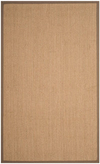 Safavieh Natural Fiber Nf141G Maize / Grey Natural Fiber Area Rug