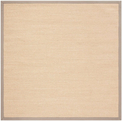 Safavieh Natural Fiber Nf141G Maize / Grey Natural Fiber Area Rug