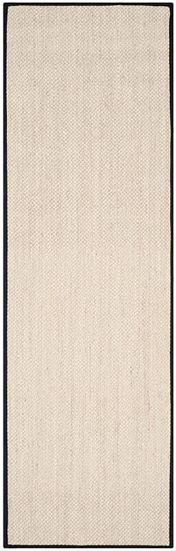 Safavieh Natural Fiber Nf143A Marble / Black Rugs.