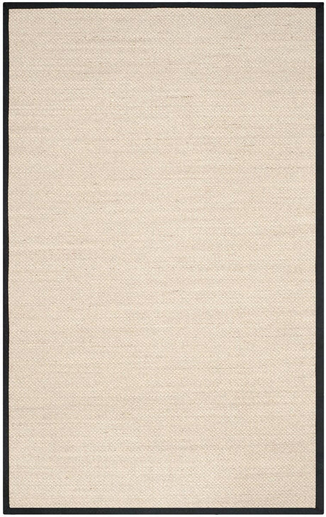 Safavieh Natural Fiber Nf143A Marble / Black Rugs.