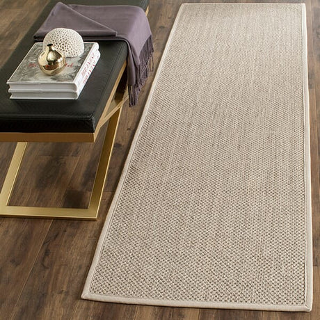 Safavieh Natural Fiber Nf143C Marble / Beige Rugs.