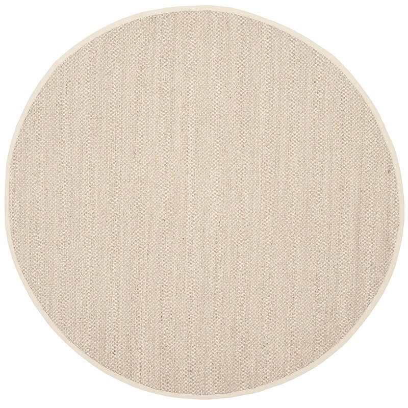 Safavieh Natural Fiber Nf143C Marble / Beige Rugs.