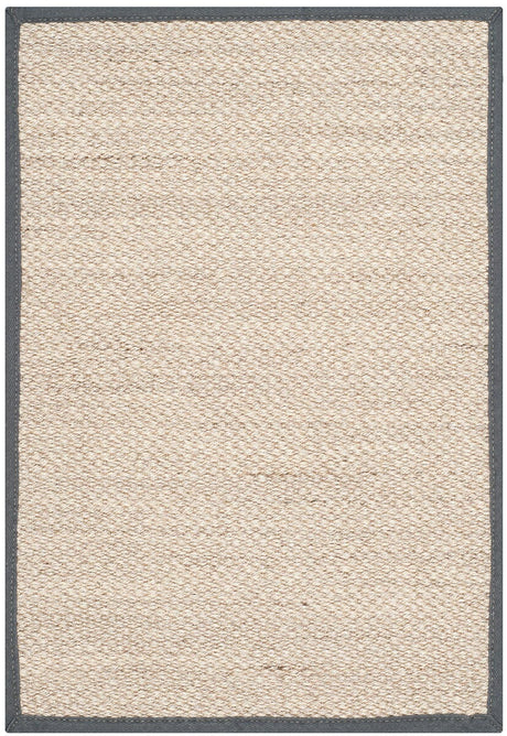 Safavieh Natural Fiber Nf143D Marble / Dark Grey Rugs.