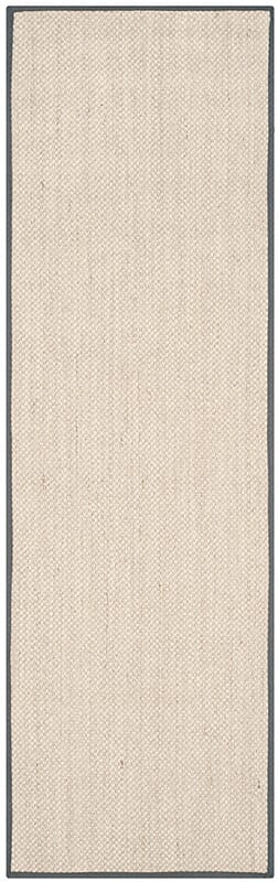 Safavieh Natural Fiber Nf143D Marble / Dark Grey Natural Fiber Area Rug