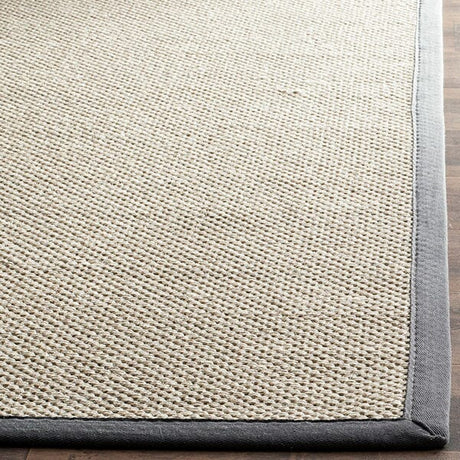 Safavieh Natural Fiber Nf143D Marble / Dark Grey Rugs.