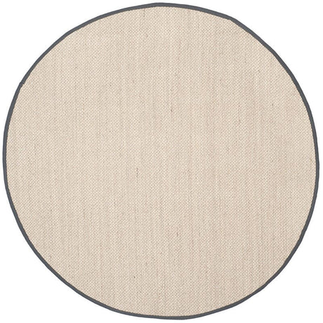 Safavieh Natural Fiber Nf143D Marble / Dark Grey Rugs.