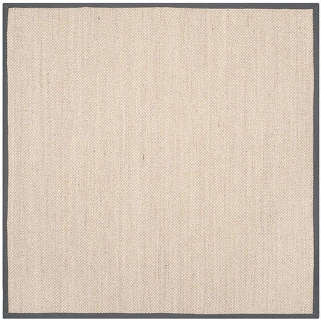 Safavieh Natural Fiber Nf143D Marble / Dark Grey Rugs.