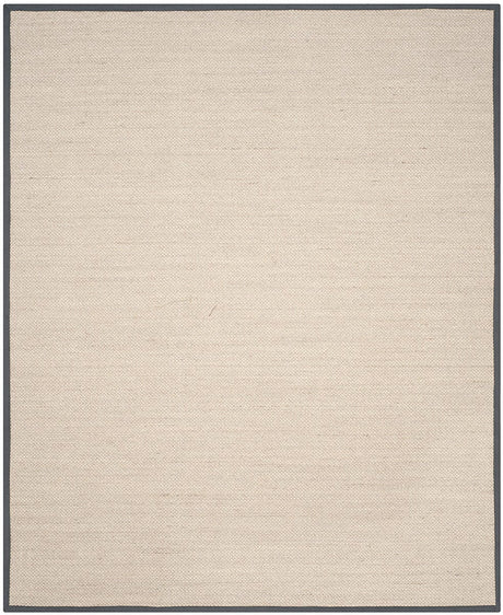 Safavieh Natural Fiber Nf143D Marble / Dark Grey Rugs.